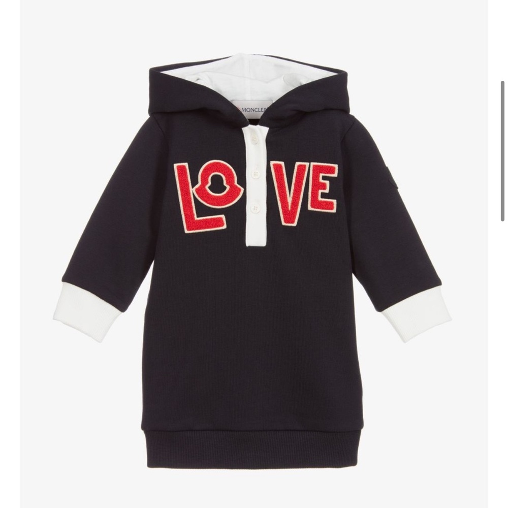 Moncler Hooded Dress - SOLD‼️
